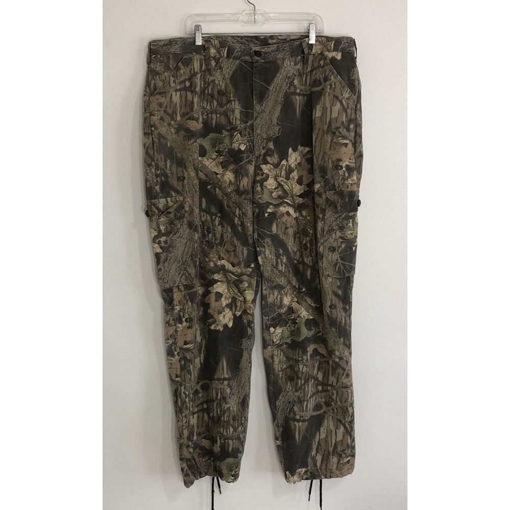 Vintage Mossy Oak Break Up Cargo Pants Mens XL 40-42 Liberty Hunting USA EUC